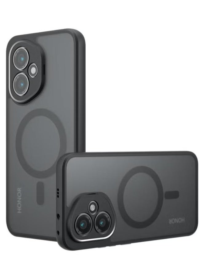 Gecomo for Honor 400 5G Case: Translucent Matte Shockproof Phone Case with Camera Cover - Honor 400 Slim Thin Yet Military Grade Drop Proof Silicone Bumper Case - Image 1